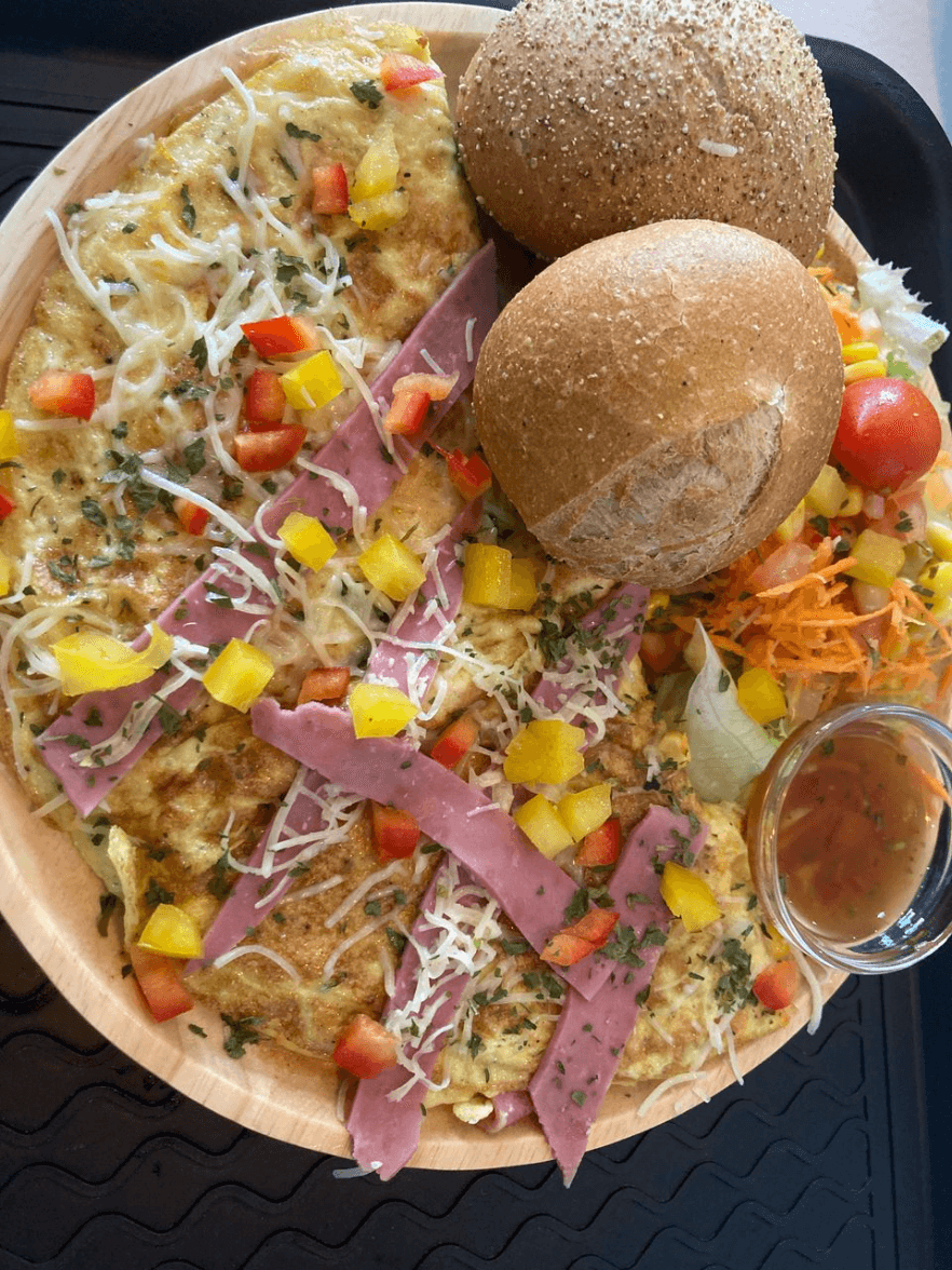 Omelette Jambon-Fromage