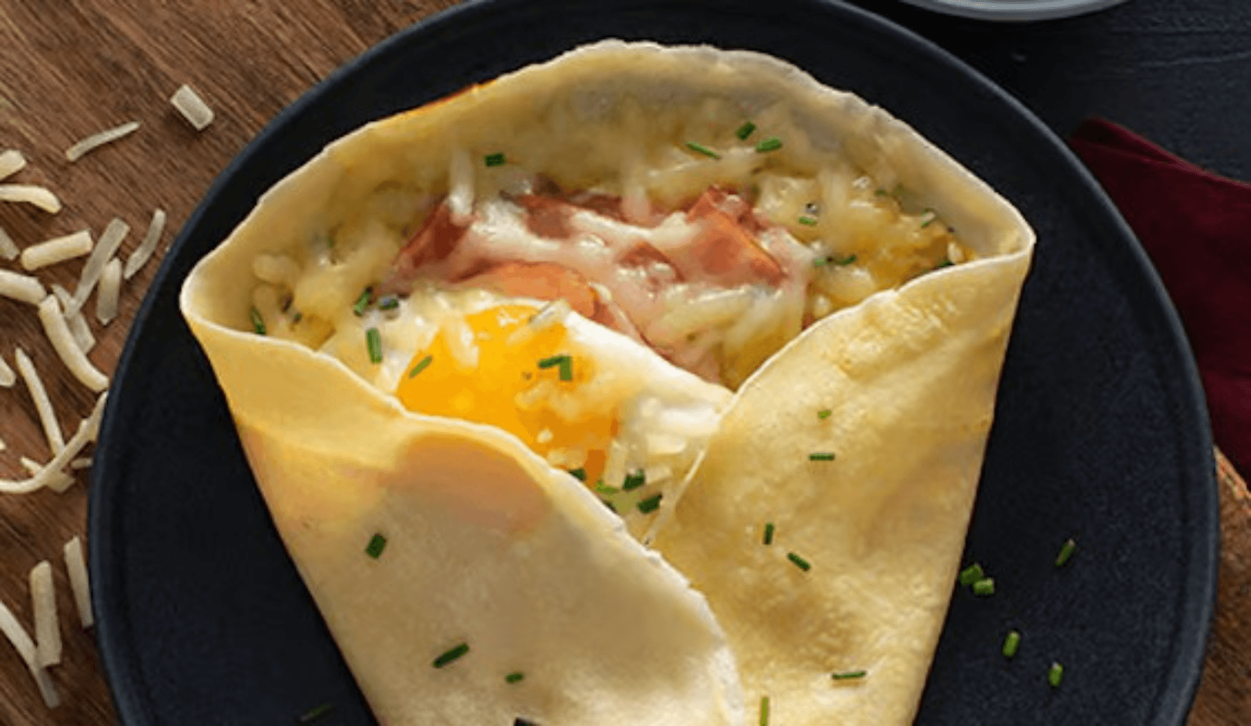 Crêpe Jambon Fromage Œuf