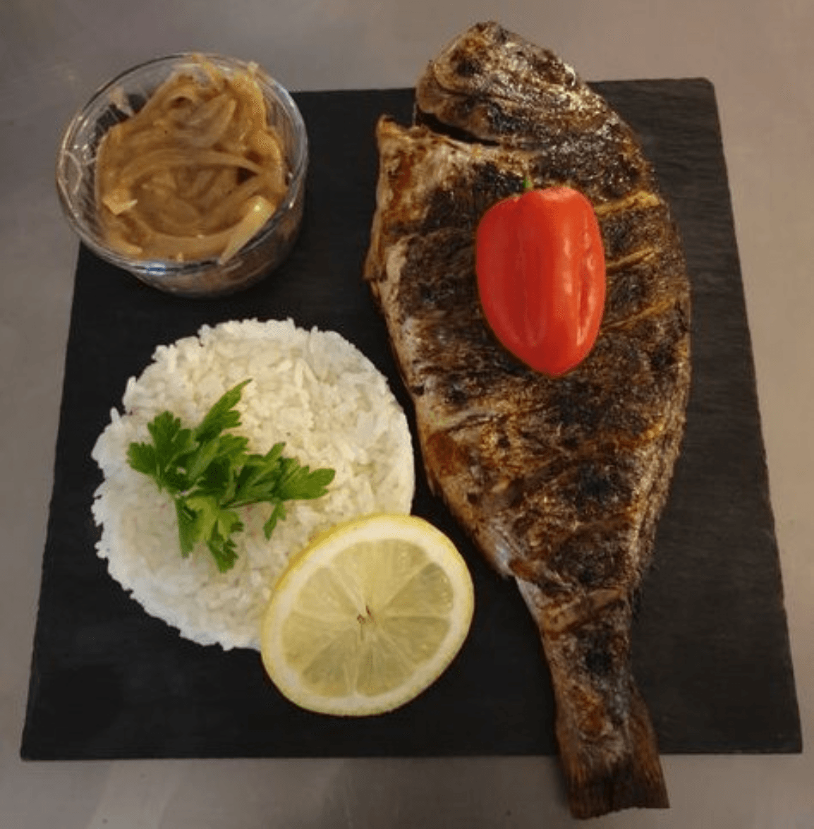 Yassa Poisson Braisé