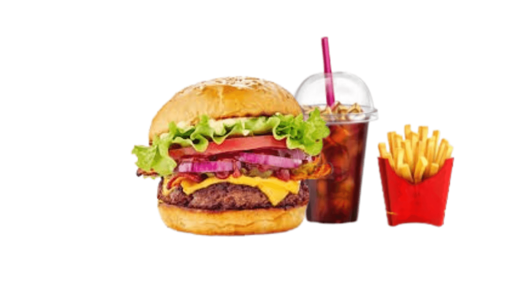 Menu Pulled Beef Burger