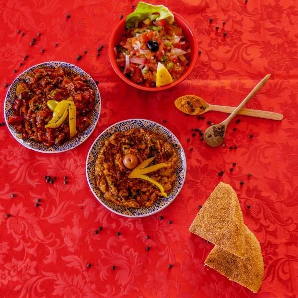 Assortiment De Salades Marocaines