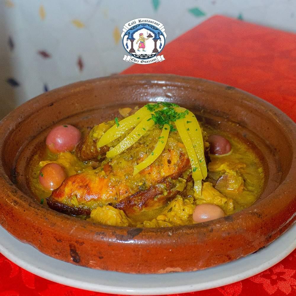 Tajine Djaj Mhemer Bel Hamed W Frites