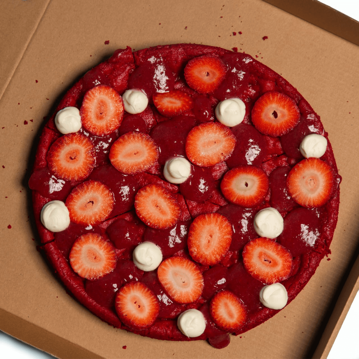 Strawberry Pizza Cookie