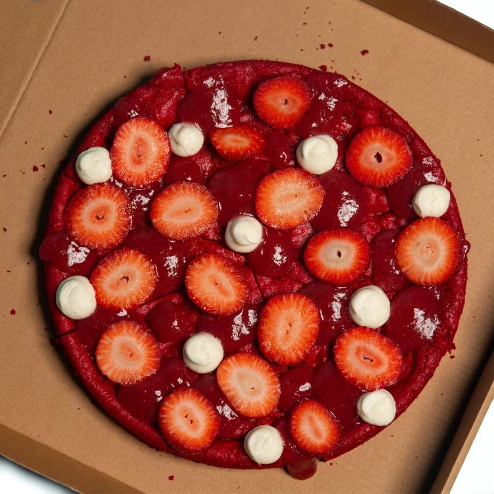 Strawberry Pizza Cookie