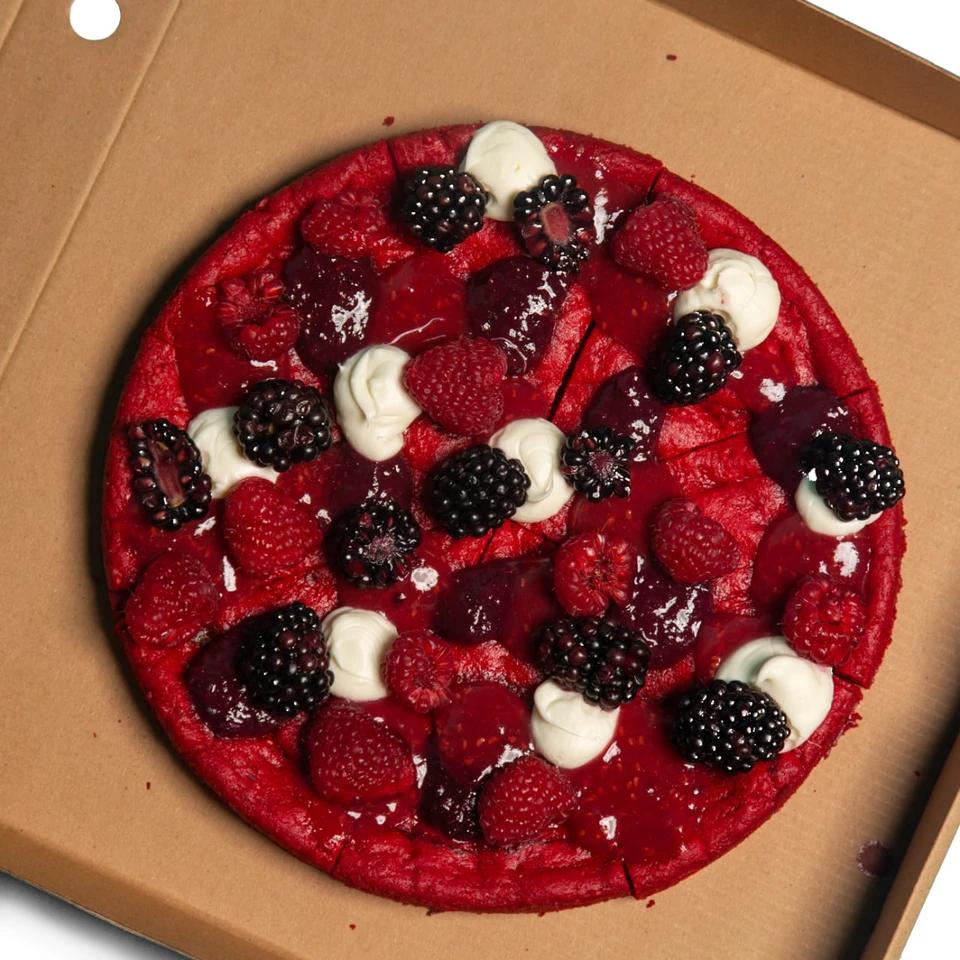 Berry Cookie Pizza