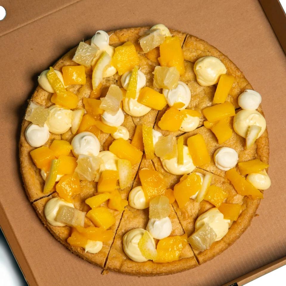 Mango Cookie Pizza