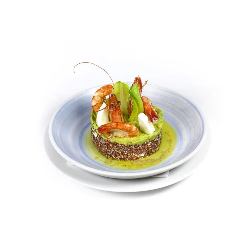 Quinoa au Gambas