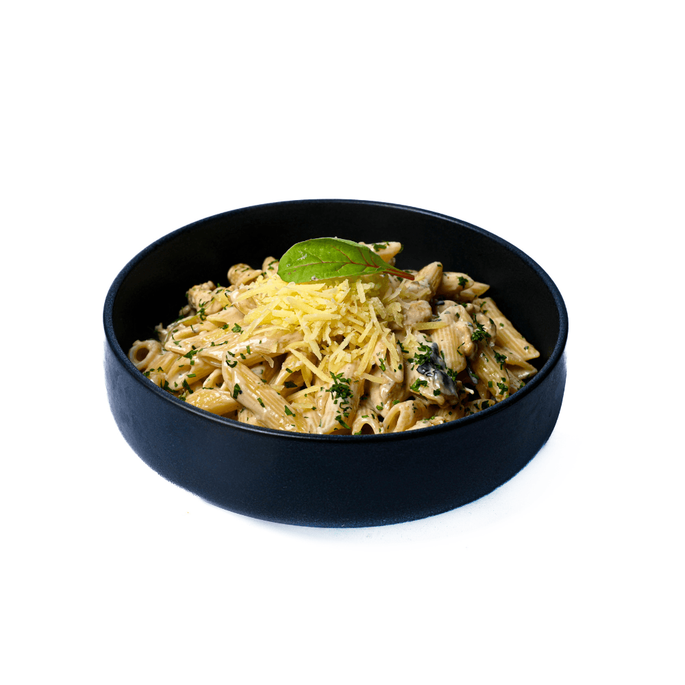 Pâte poulet champignons