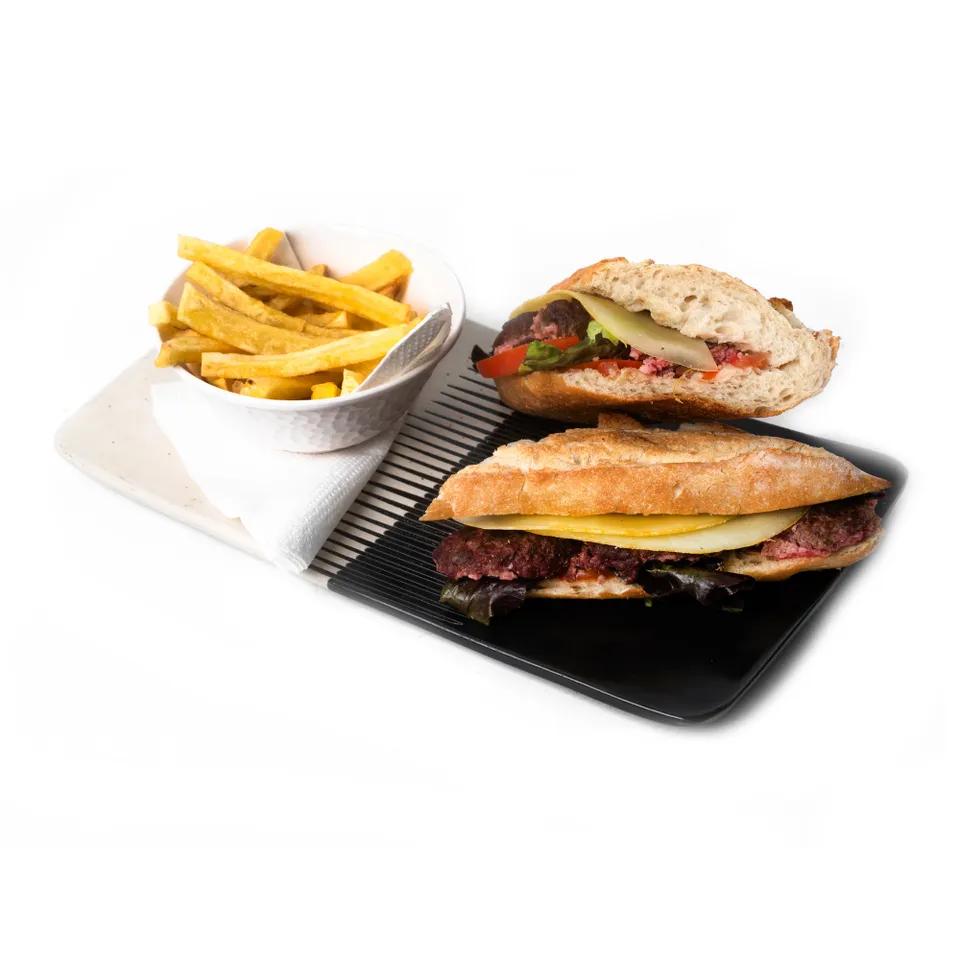 sandwich viande hachée