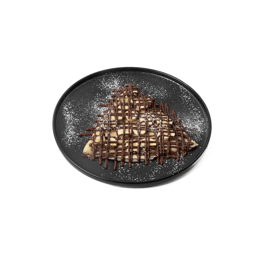 Crêpe Nutella Banane Boule de glace Vanille