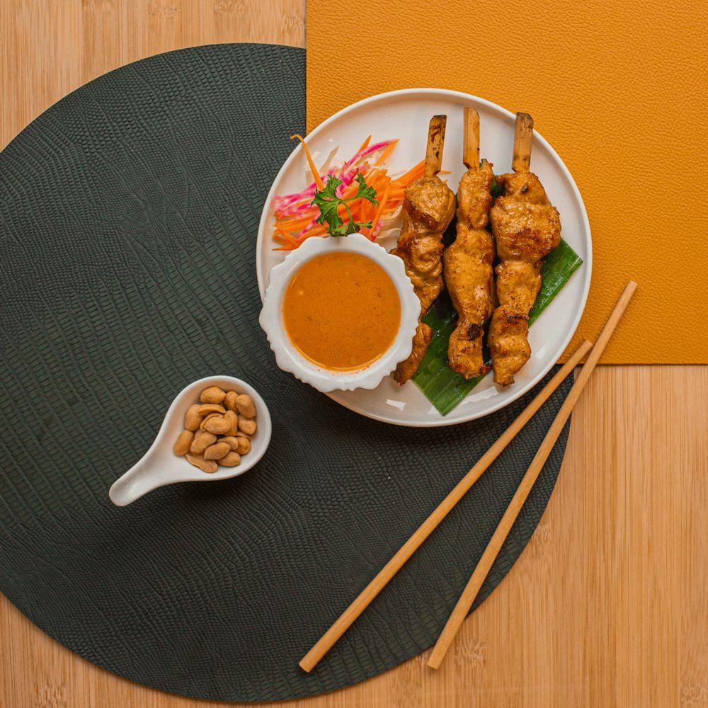 Brochettes De Poulet Satay