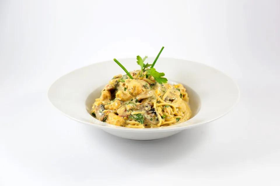 Pâtes Poulet Champignons