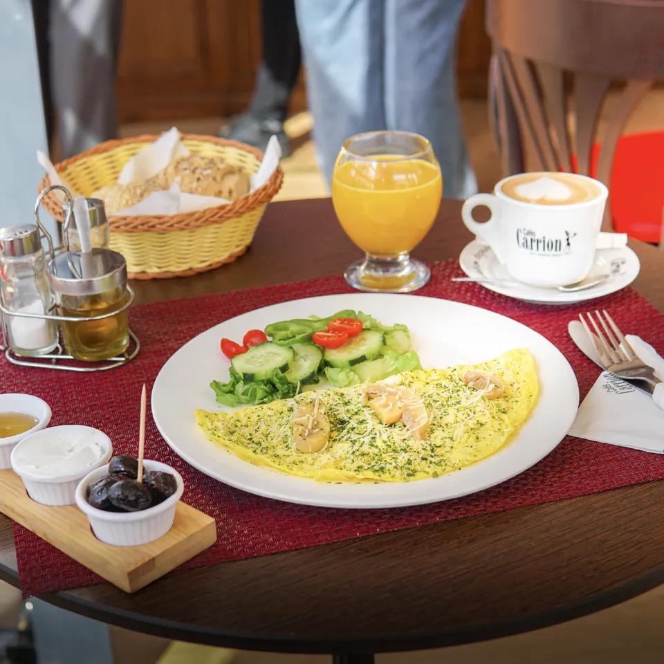 Omelette Champignons