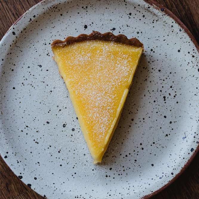 Tranche Tarte au Citron