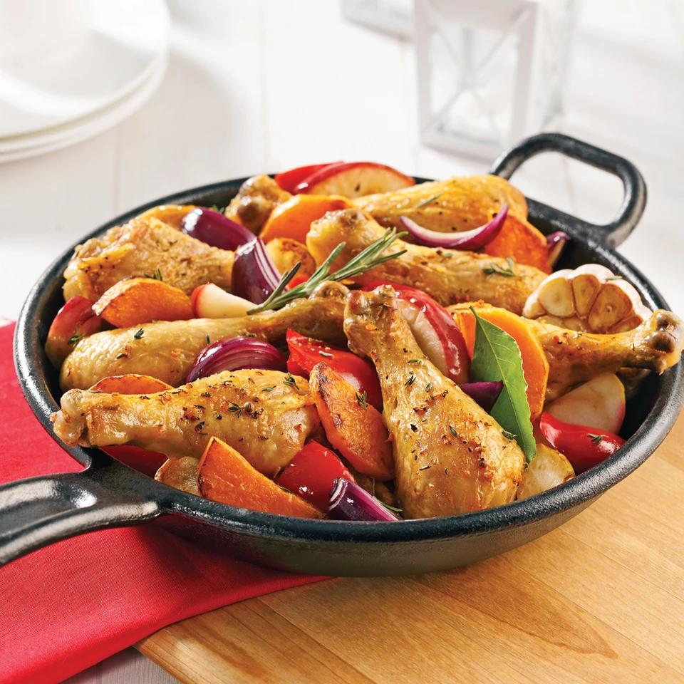 Plat Poulet Aux Légumes
