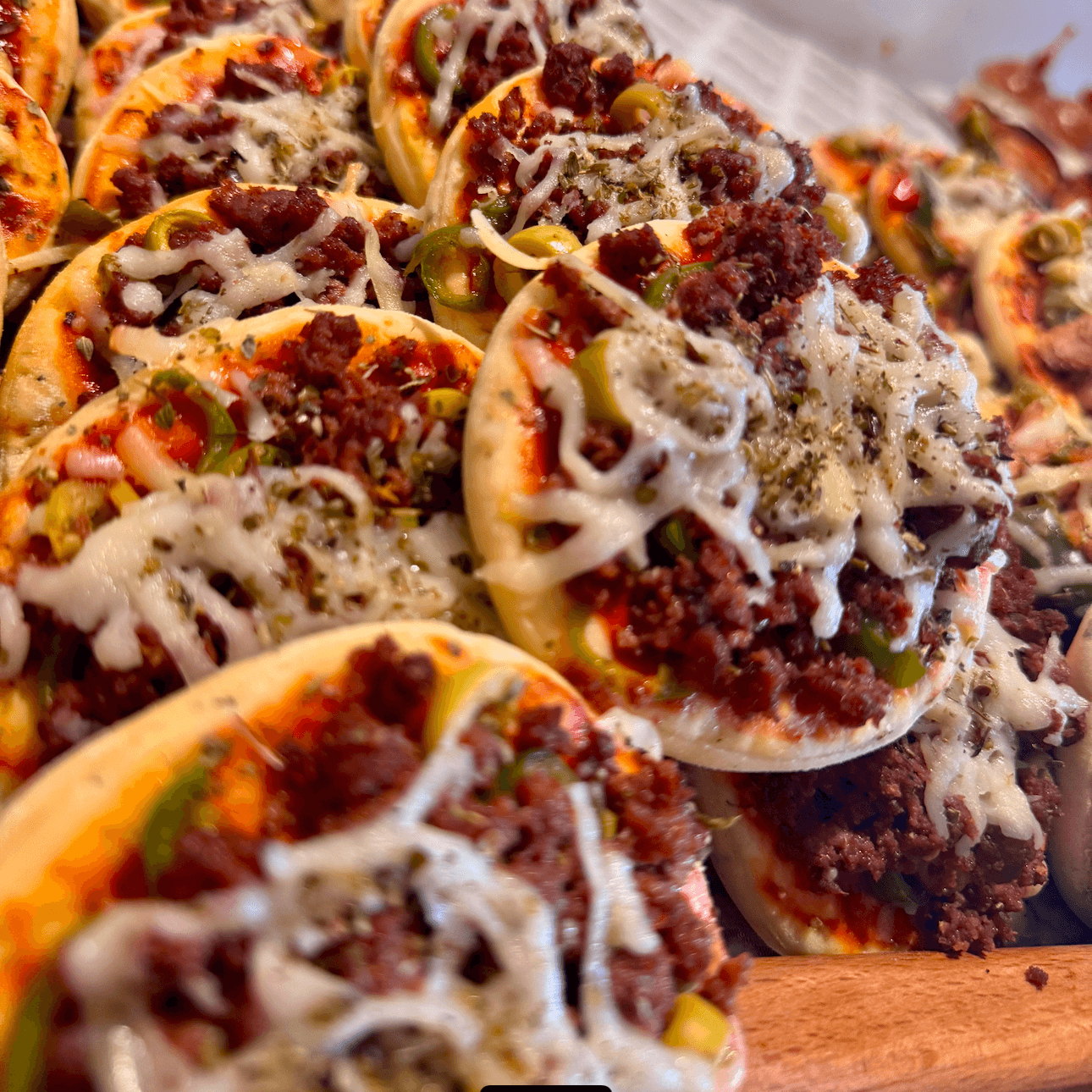 Pizza viande hachée