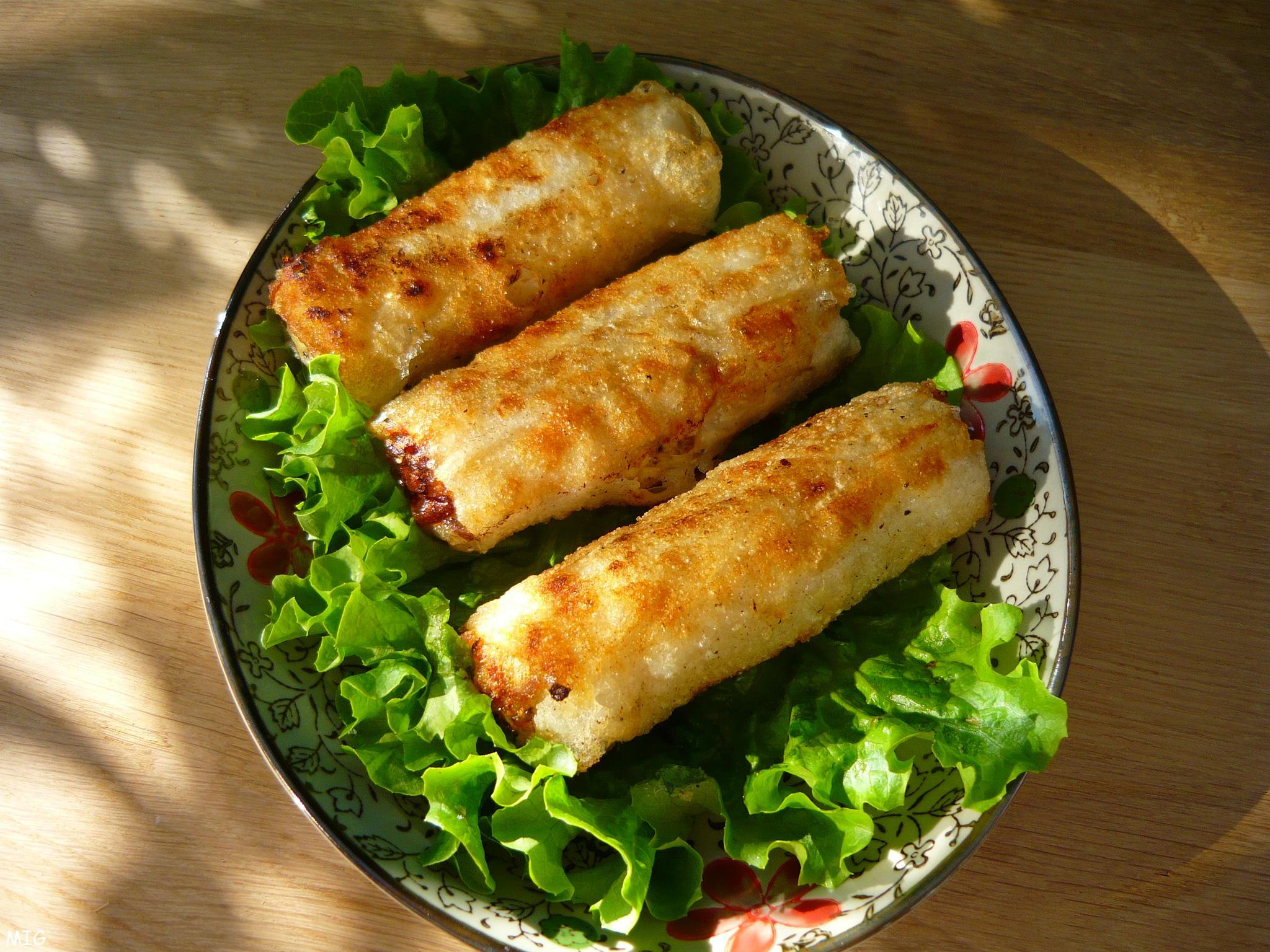 Nems Crevettes Champignons Frais