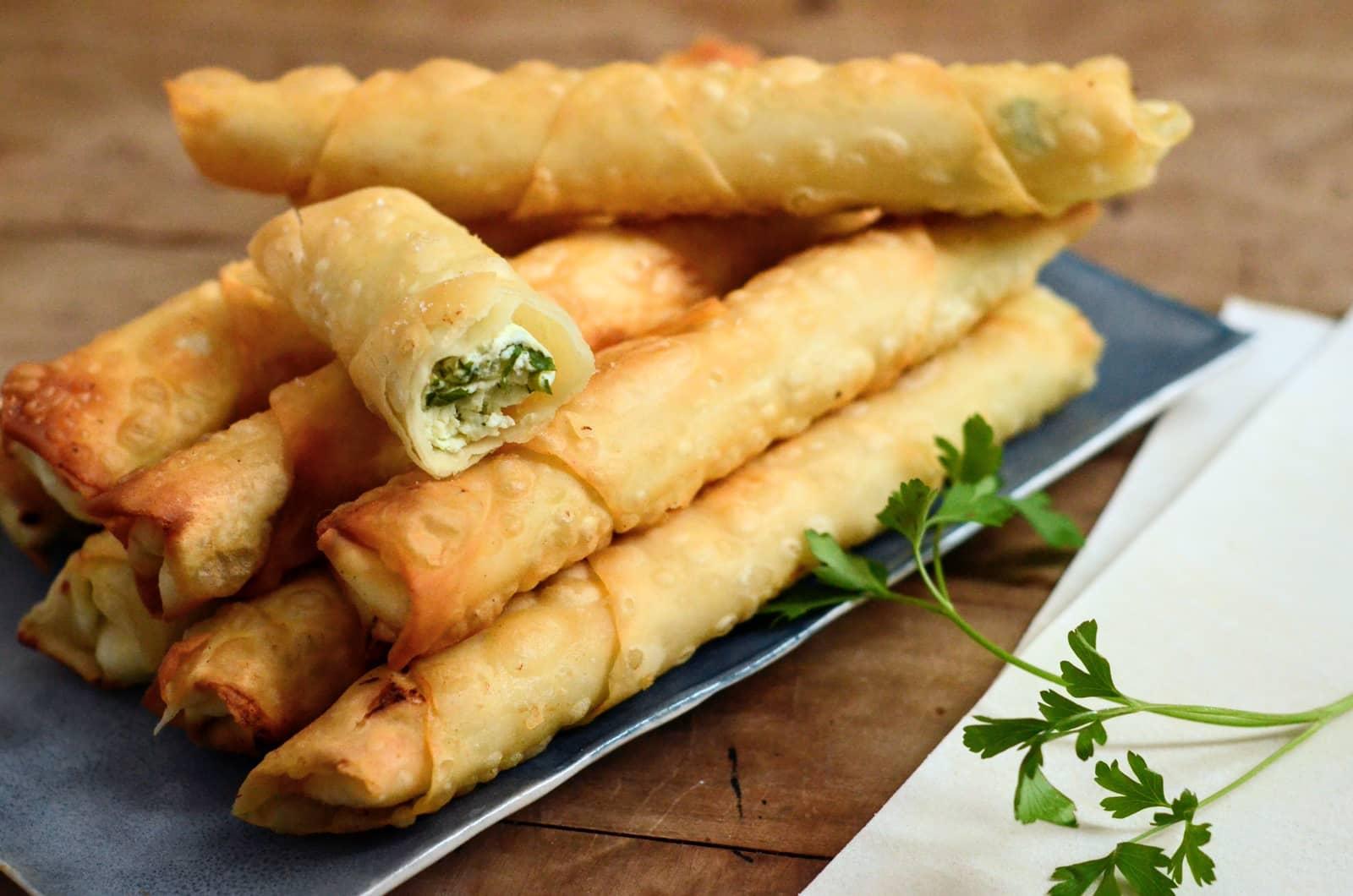 Cigare Fromage Basilic