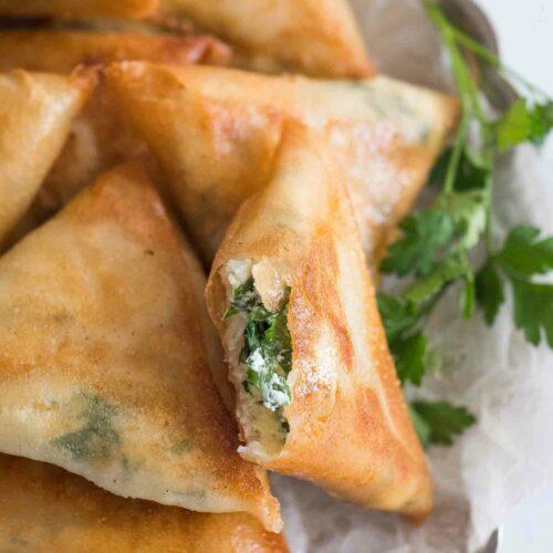 Briwate Ricotta Epinard