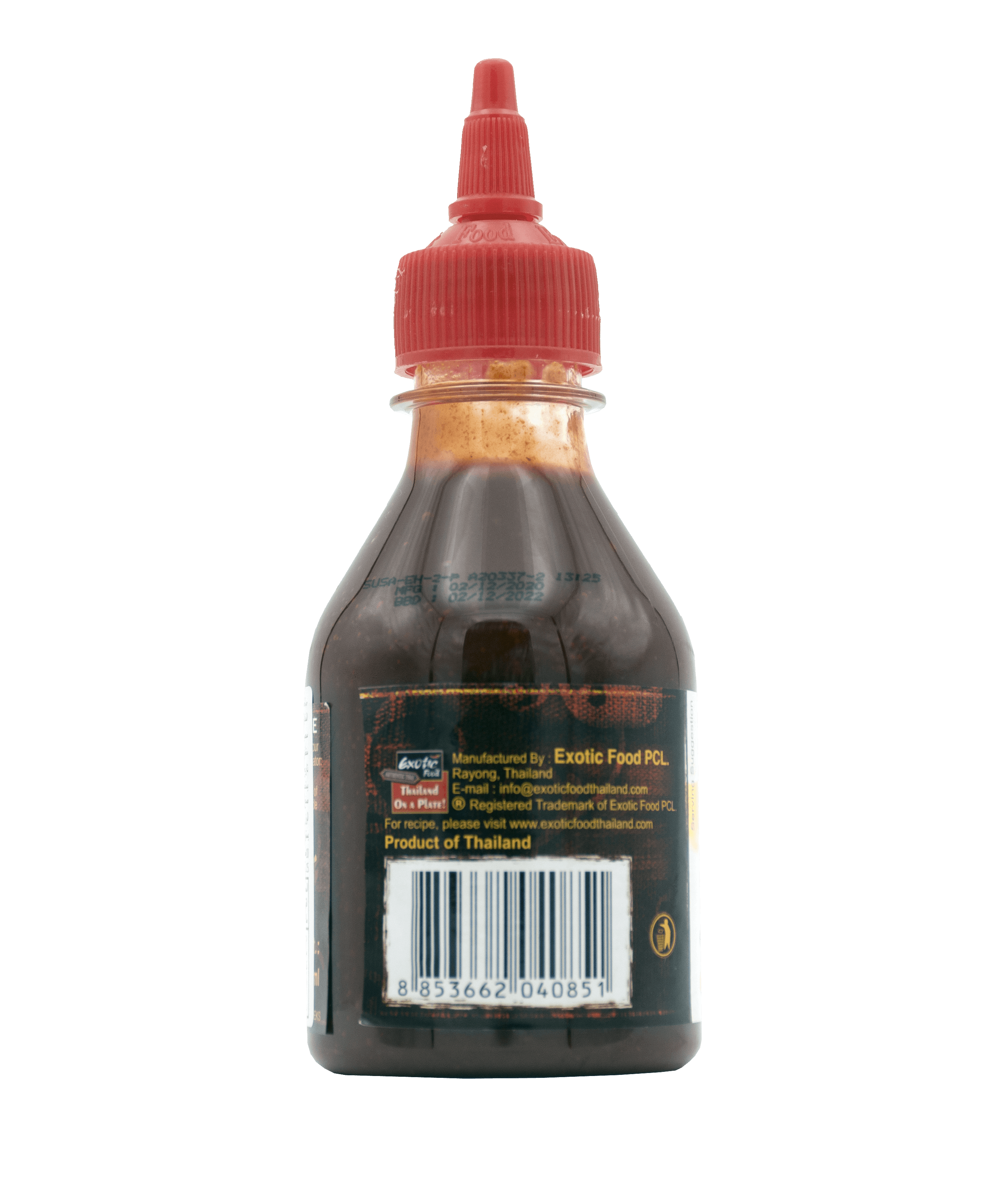 Sauce Chili Piquante Sriracha Exotic Food 200ml.