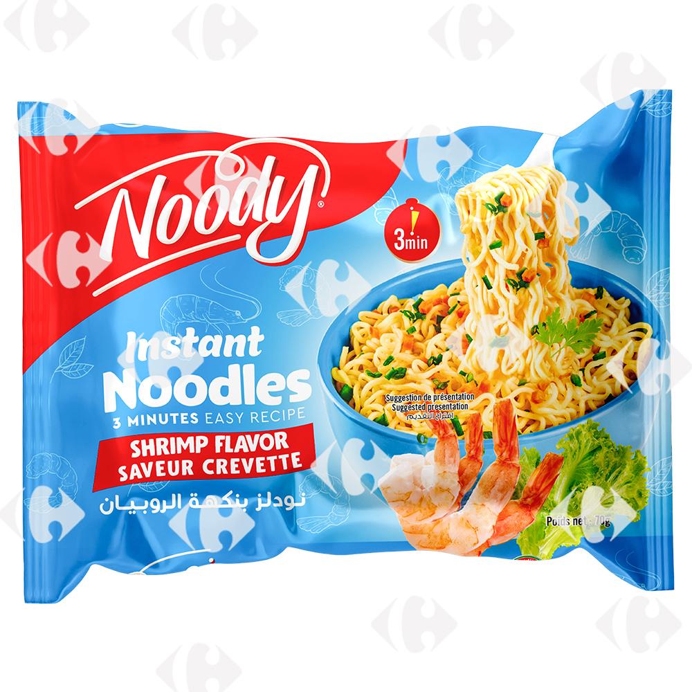 Nouilles Crevettes Noody 70g.