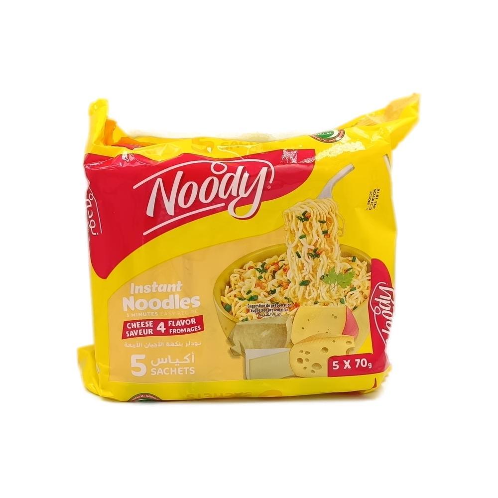 Lot Nouilles Fromage Noody 5x70g.