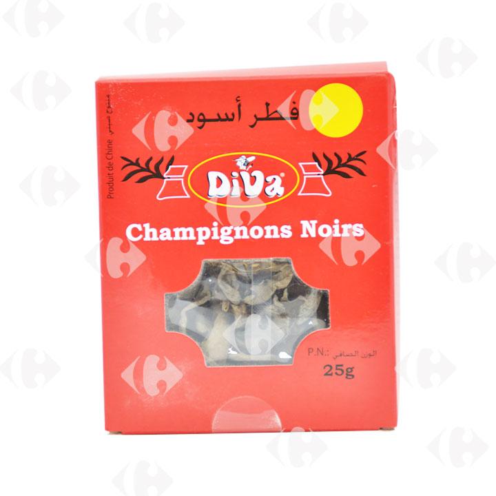Champignons Noirs Diva 25g.