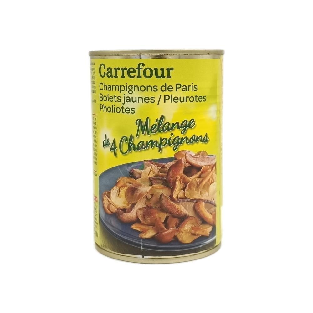Mélange de 4 Champignons Carrefour 400g.