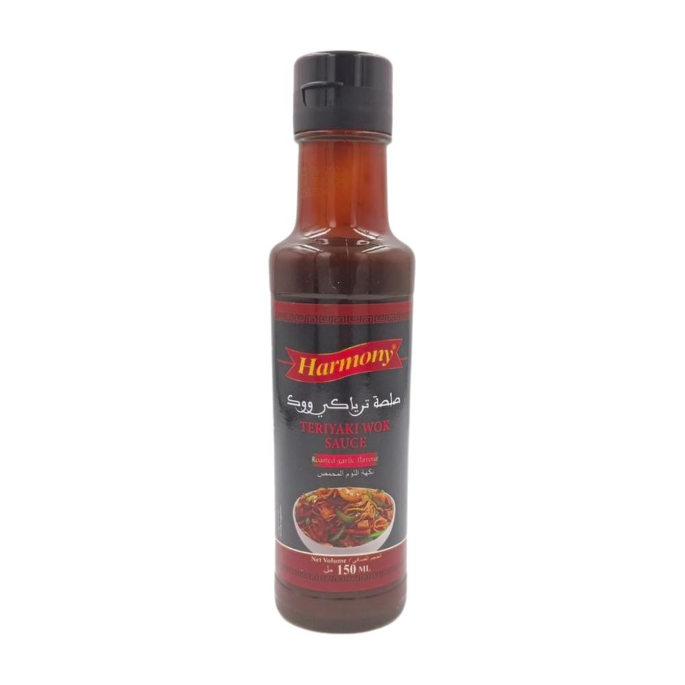 Sauce Teriyaki Wok avec Ail Harmony 150ml.