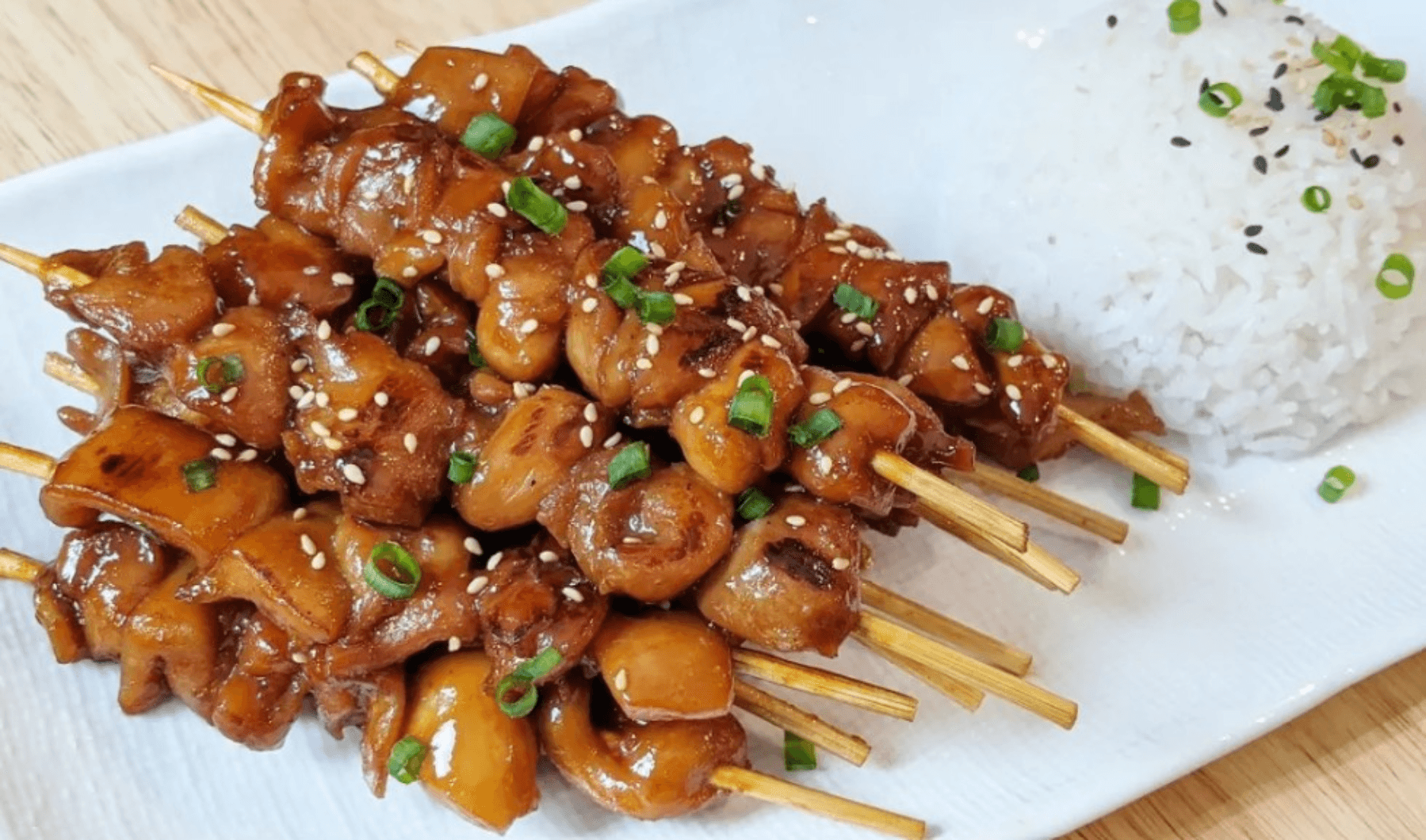 Brochette Poulet teriyaki