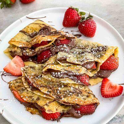 Crêpes Nutella Fruits