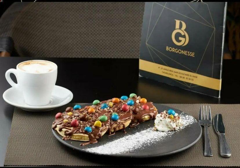 Pancake Nutella M & m's