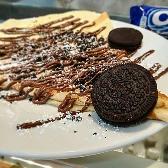 Crêpes Nutella Oreo