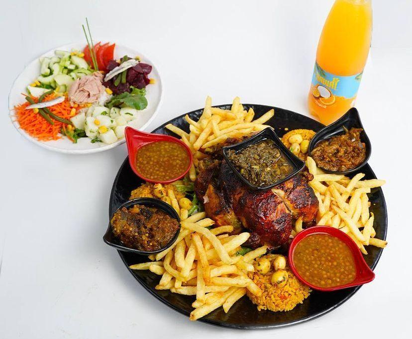 Poulet Complet + Boisson 1l