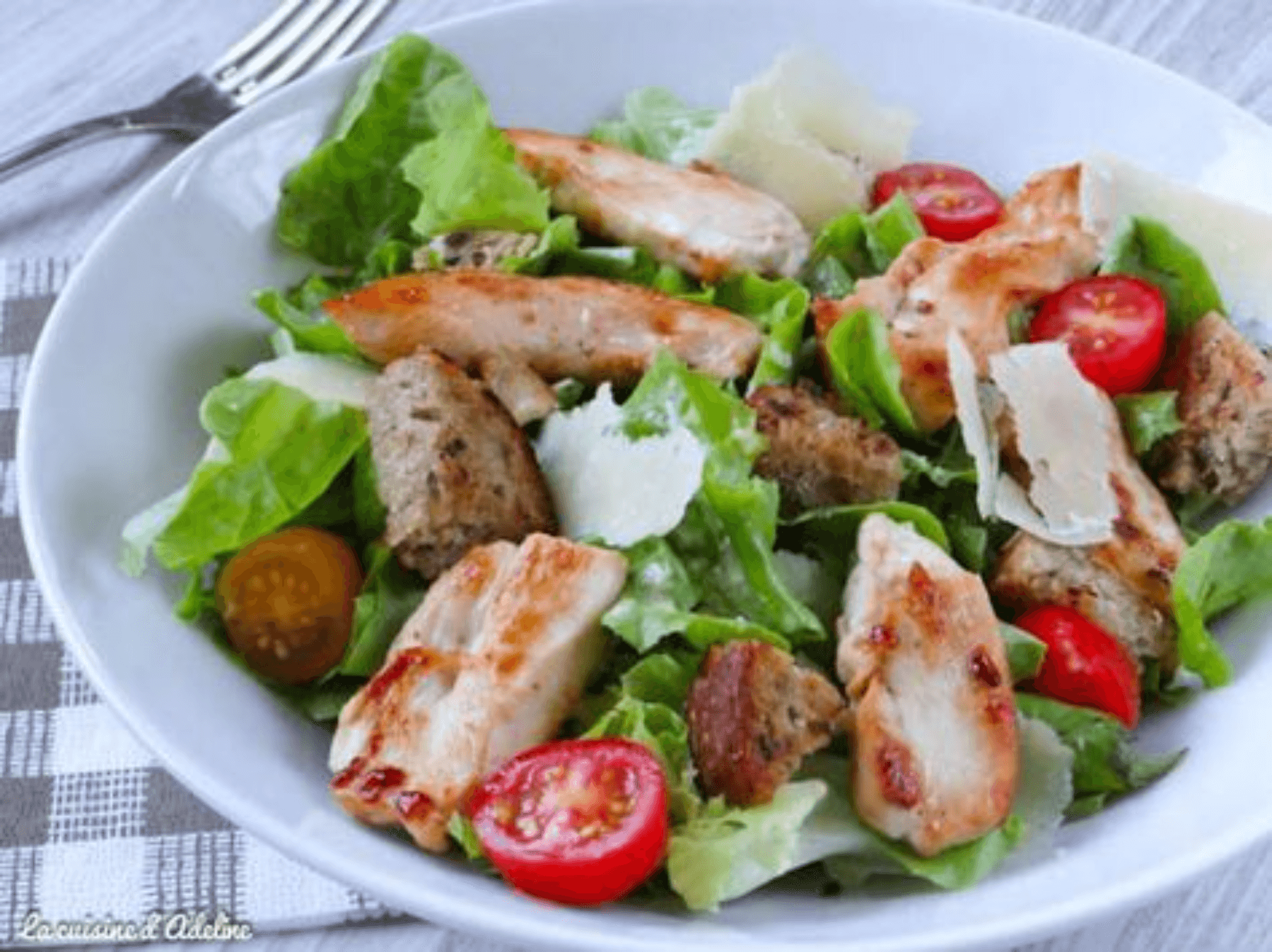 Salade cesar au poulet Grillé