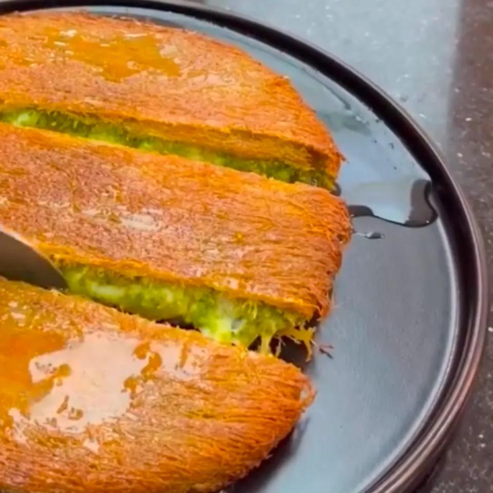 Kunafa Fromage et Double Pistache
