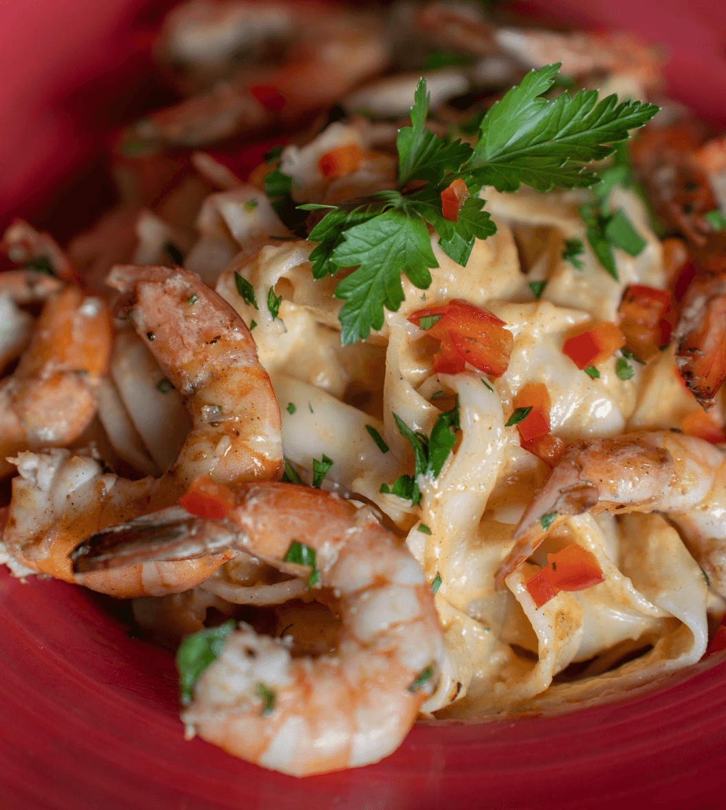 Crevettes Coco a l'ail