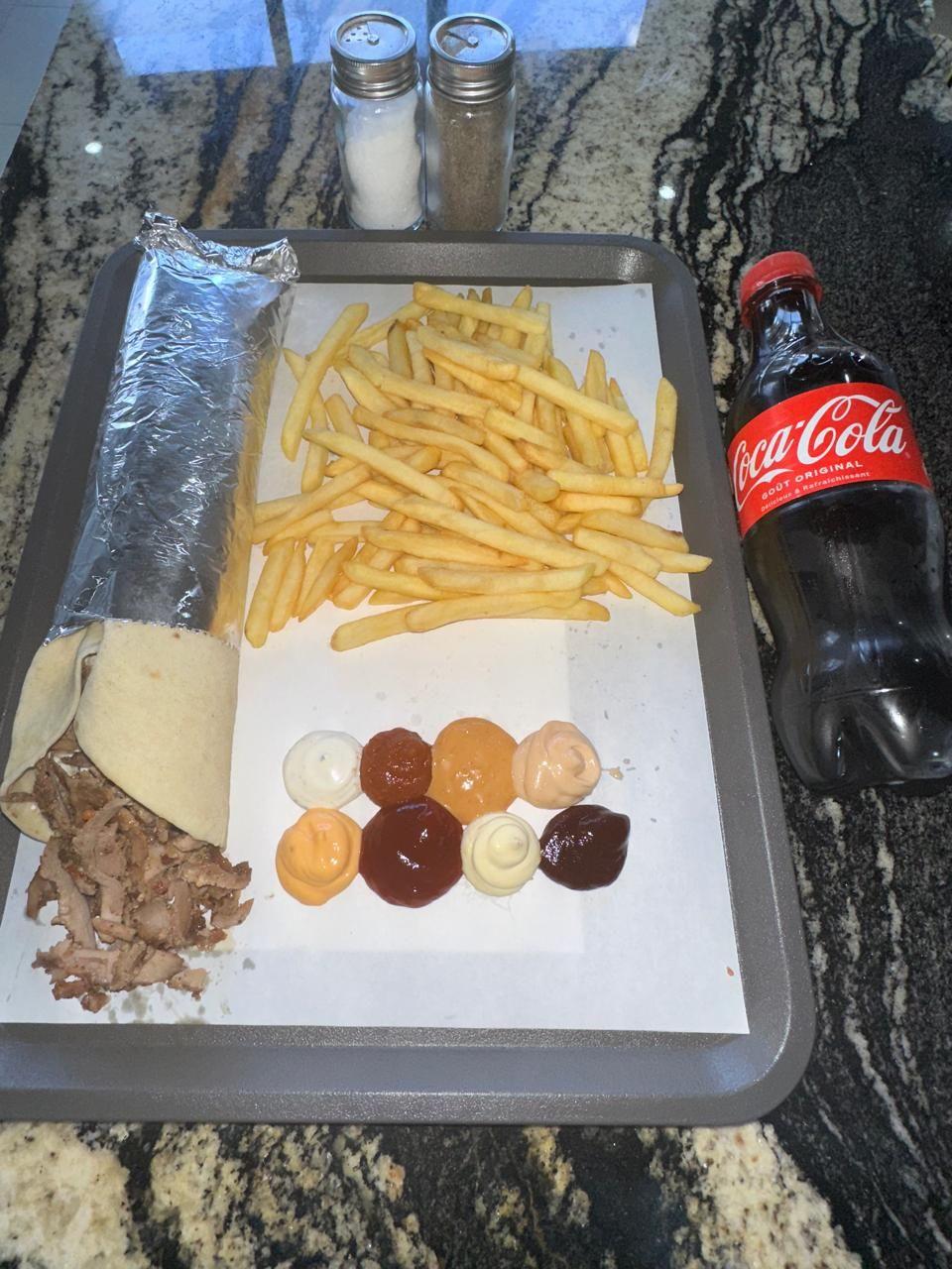 Sandwich Frites & Boisson