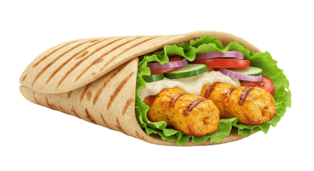 Sandwich Chich Taouk (2 brochettes)