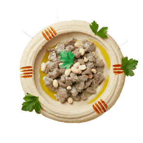 Hommous shawarma