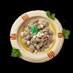Hommous shawarma