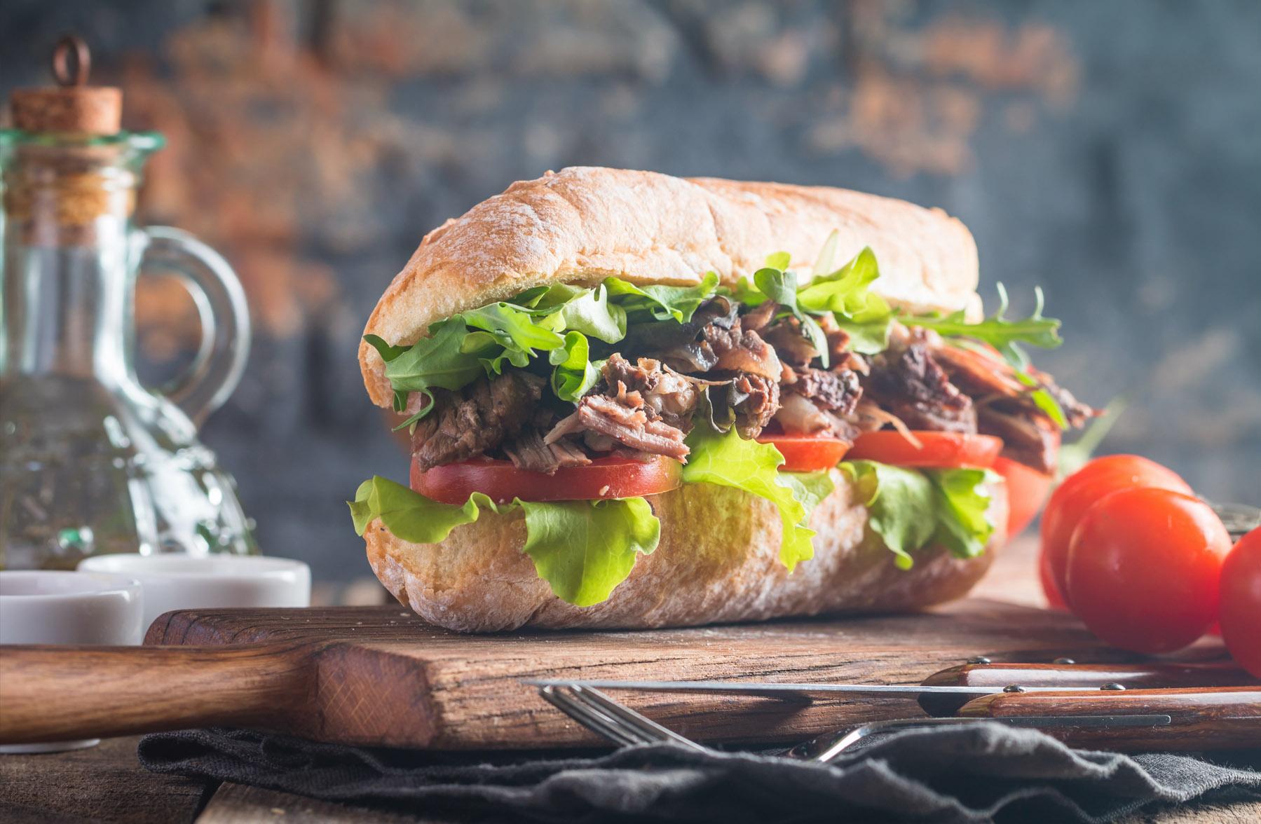 Sandwich le Minced Meat