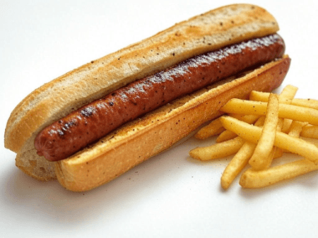 Sandwich Merguez + Frites