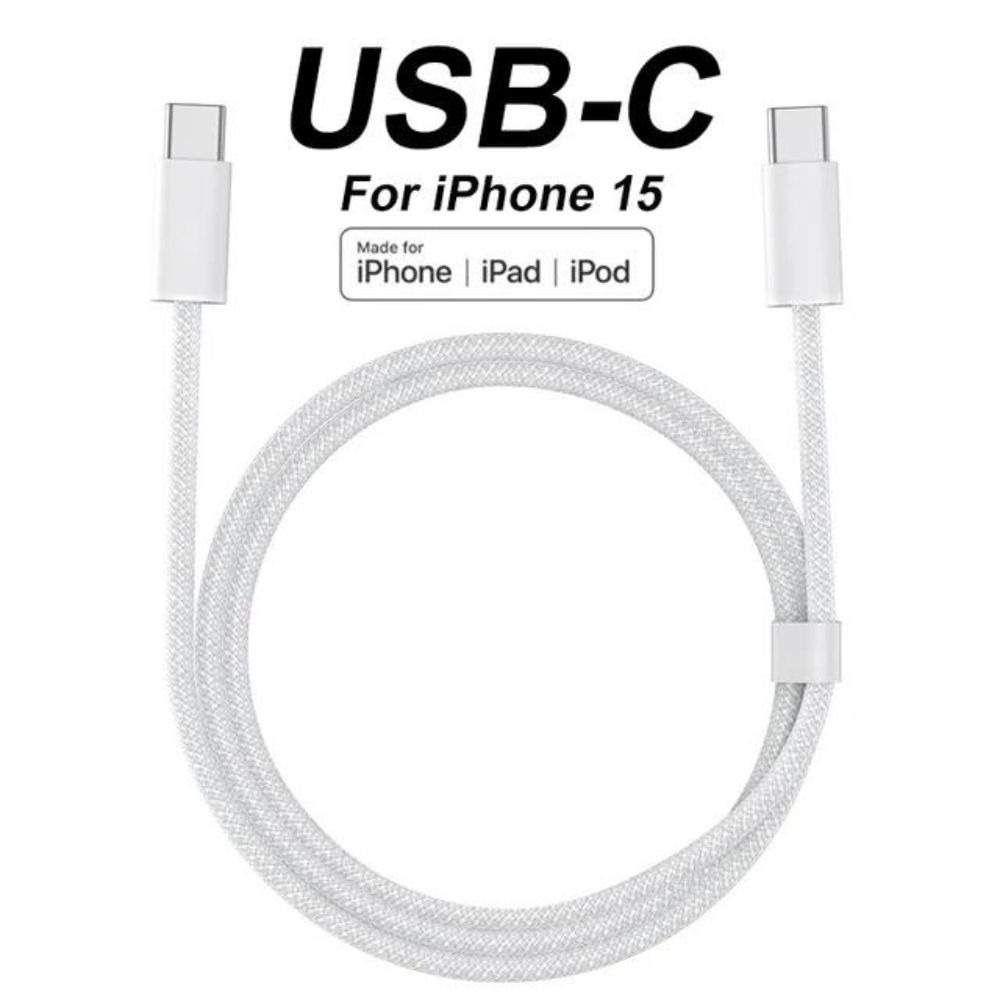 Cable Iphone 15 60W (Type C - Type C)