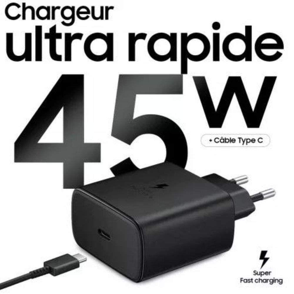 Chargeur Samsung 45W Fast Charger