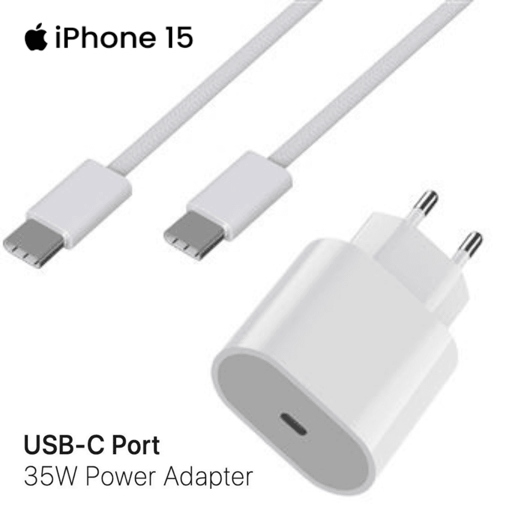 Chargeur Iphone 15 (35W) - Type C to Type C