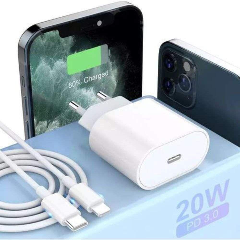 Chargeur Iphone 20W - Type C to Lightning
