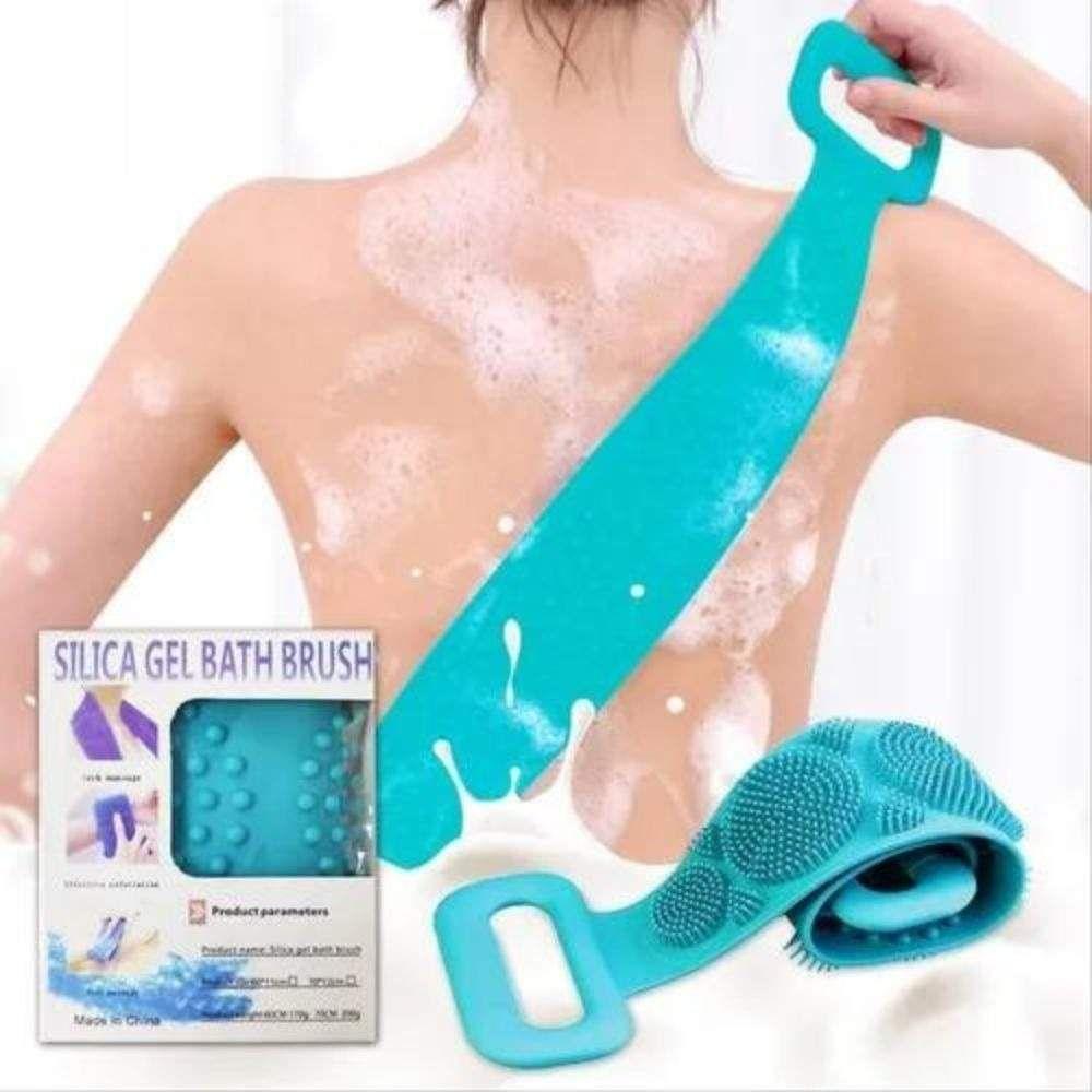 Brosse de bain en silicone pour le corps