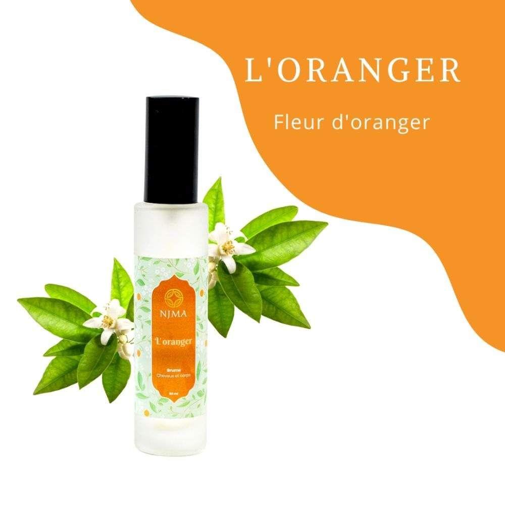 Parfum à la Fleur D'oranger pour Cheveux et Corps (L'oranger)