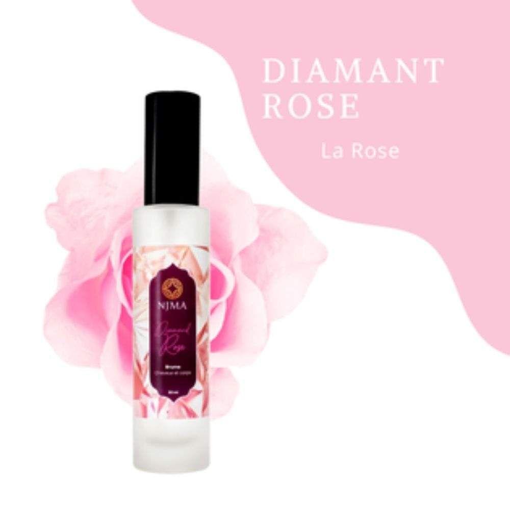 Parfum à la Fleur De Rose pour Cheveux et Corps (Diamant Rose)